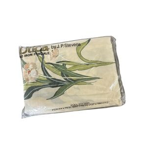 Vintage Utica J.P.‎ Stevens 1977 fitted full sheet floral